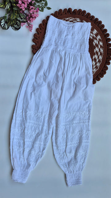 New Waist Elastic Premium Cotton Chikankari Bottom