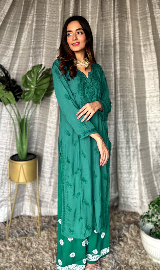 "Pazeb" Castleton Green Soft Rayon Set